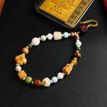 Duobao persimmon peanut good things happen mobile phone chain