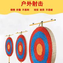 Bow and arrow target outdoor indoor target grass target wall archery shooting training target bow target paper arrow blocking cloth eva archery target