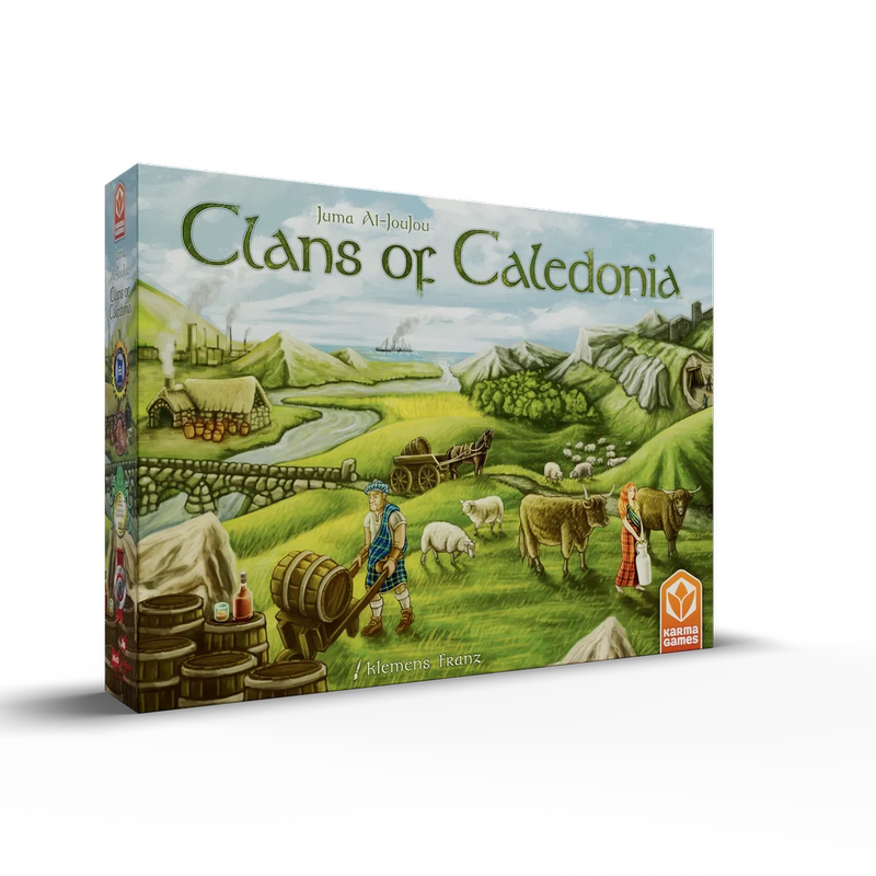 Clans of Caledonia Simplified Chinese Large Box Edition Complete Expansion Collection