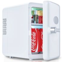 Mini Fridge 4L Portable Drinks Fridge Small with Cooling and