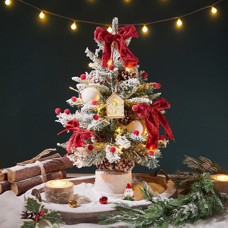Christmas Decorations Scene Placement Storefront Shop Creativity Small Hanging Windows Desktop Mini Christmas Tree Home-Taobao