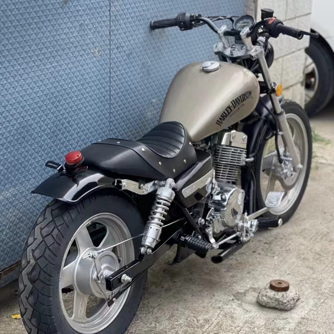 Оригинальный подлинный двухцилиндровый 250 Harley стиль ретро Дади Орёл Король мотоцикла оригинальное золочение