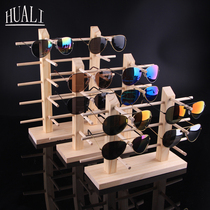 Spectacle Frame Sub Sun Glasses Show Shelves High-end Display Shelving Shelving Creative Props Solid Wood For Home Collection