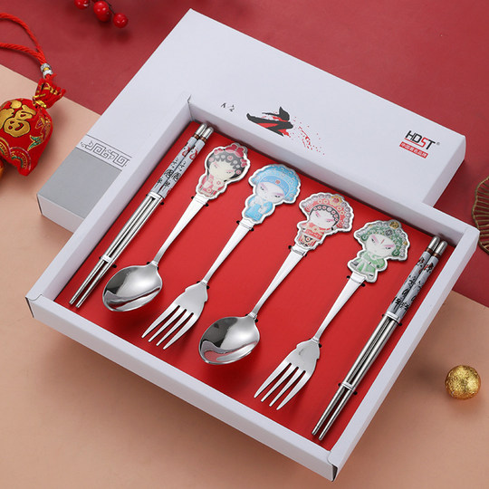 Подарки в китайском стиле для иностранцев, практичная посуда для макияжа в стиле Пекинской оперы, деловые подарки в китайском стиле для клиентов, отправляющихся за границу