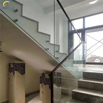 High-grade stainless steel railings stair glass handrail accessories external wall glass nails column glass fixed glass