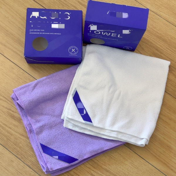 Aquis American High-Tech Fiber Hair Drying Towel, Super Absorbent, 50X107Cm, Bathroom and Swimming Essential