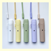 Applicable to please the liquid silicone gel generation relx protective sleeve hanging rope electronic device smoke rod dust-proof shell tide limitless pure color