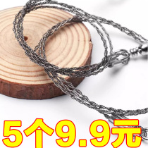 Wire saw Portable wire saw Outdoor wire saw Wilderness survival saw Stainless steel saw Wilderness survival supplies