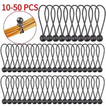 10 20 50 PCS Tent Bungees Ball Fixing Ropes Tarp Awning
