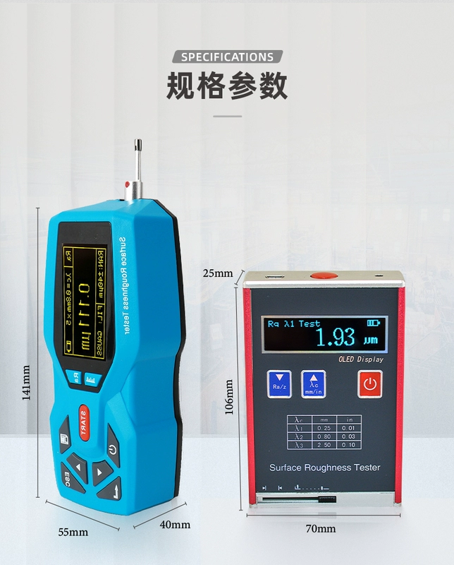 Máy đo độ nhám Kehui TR200 Máy đo độ nhám bề mặt có độ chính xác cao Máy đo độ nhám TR100