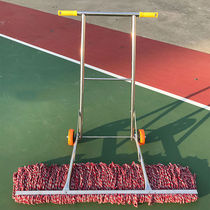 Mrs. Zhuang (1 2m wide gray red cotton line stainless steel dust push cart) hand mop mop cart ZTT-9548B