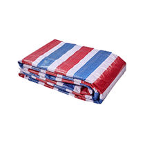 Juyuan JUYUAN colorful striped cloth rainproof cloth colorful striped cloth three-color cloth colorful striped cloth waterproof cloth 4x50 meters rainproof cloth