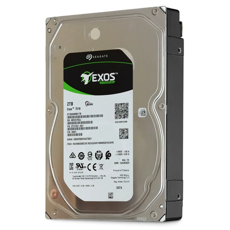 Seagate ST2000NM017B Galaxy enterprise-class 2T 7200 rpm NAS mechanical hard drive vertical 2TB