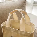 Шоппер для выхода на улицу, портативная вместительная и большая сумка через плечо, японская сумка для ланча