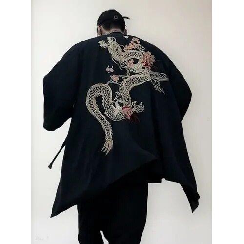 C 29706 Embroidered Kimono Cardigan Chinoiserie Kimono Cardigan