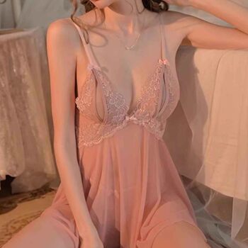 Sexy pajamas women's high-end large size lace camisole
