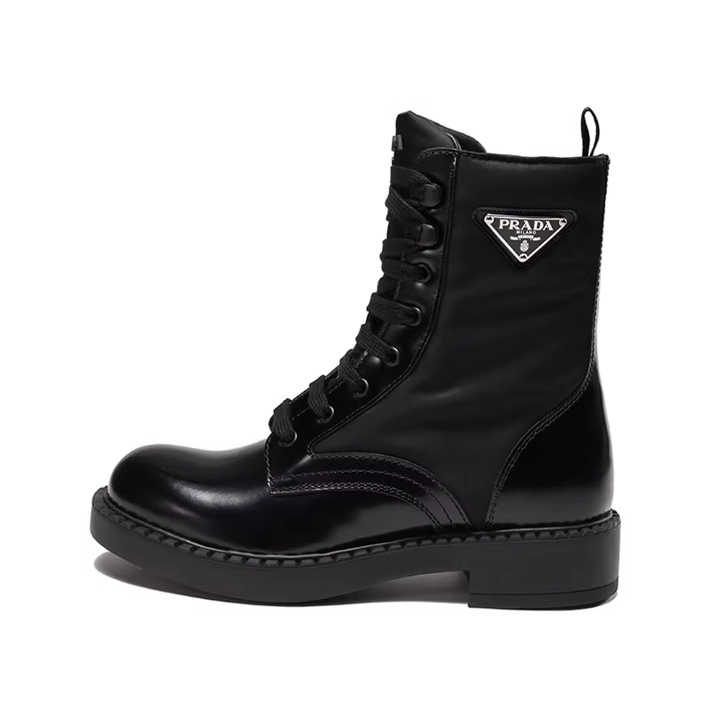 普拉达 PRADA 男士系带靴子短靴马丁靴 2UE028 3LFU