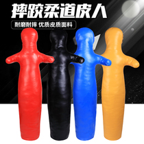 Wrestling dummy fighting Sanda vent fire training dummy judo practice fighting competition humanoid wrestling leather man