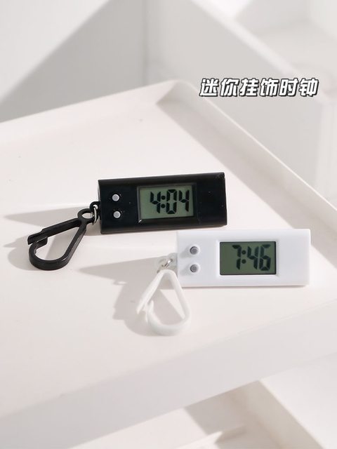 Student Exam Electronic Watch, Men's and Women's Gift Small Hanging Watch, Creative Triangular Portable Hanging Watch, Electronic Watch