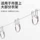 Clothesline Clothes Hanger Windproof Fixed Buckle Fixed Clip Stainless Steel Outdoor Clothes Anti-Slip Spacer Anti-Falling Multi-Function