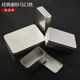 Rectangular Iron Box Large and Small Cookie Packaging Box Tinplate Box Candy Pure Color Tin Box Empty Box