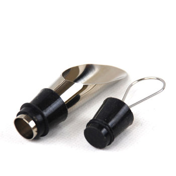 Stainless Steel Wine Pourer, Wine Stopper, Multifunctional Wine Pouring and Draining Device, Wine Bottle Stopper, Quick Decanting Tool