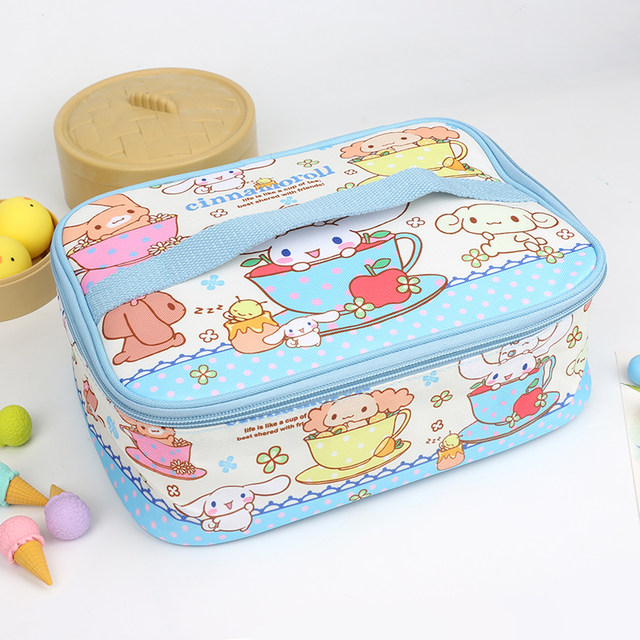Special Insulated Lunch Box Bag for Primary School Students, Cartoon Kidsren's Waterproof Large-Capacity Lunch Box Bag