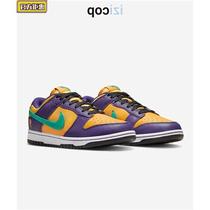 Nike Dunk Low Purple Gold Los Angeles Sparks Retro Casual Low-top Skateboard Shoes DO9581-500