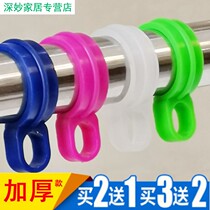 Windproof clothes hanger buckle clothes hanger fixed buckle clothes drying rod anti-slip outdoor clothes drying rack balcony clothes drying household clothes hanging hook