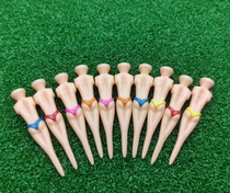 New Golf Tee Mens Molded Plastic Ball TEE Plastic Human Tee Multi-Color Selection Box 80CM
