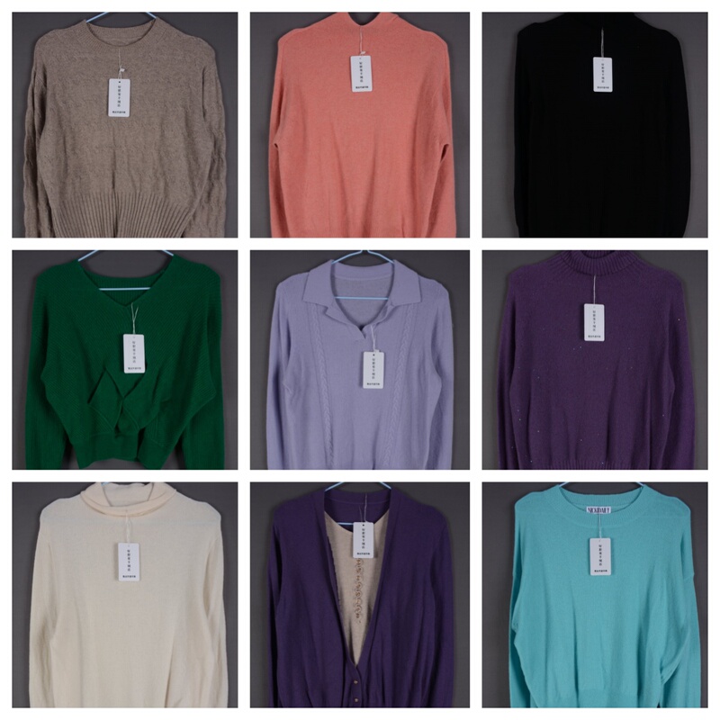 Foreign Trade Export Cashmere Regular Solid Color Warm Winter Long-Sleeve Pullover Women's Sweater G8 Foreign Trade Export Cashmere Regular Solid Color Warm Winter Long-Sleeve Pullover Women's Sweater G8