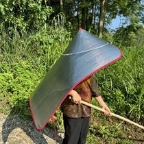 Thickened farm work outdoor rain or shine jasmine tea picking waterproof rainproof sun protection hat cover cloak