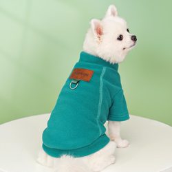 Pomeranian Large Dog Clothes Autumn and Winter Warm Fleece Teddy Bichon Corgi Medium and Large Dogs Pet Dog Cat Spring Clothes