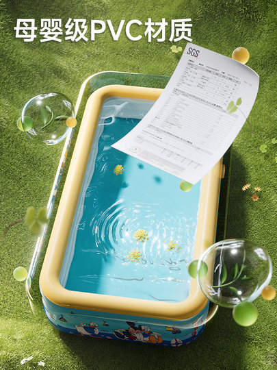 Swimming Pool for Children, Large Inflatable Family Pool for Home Use, Adult Folding Large Outdoor Villa Children's Paddling Pool