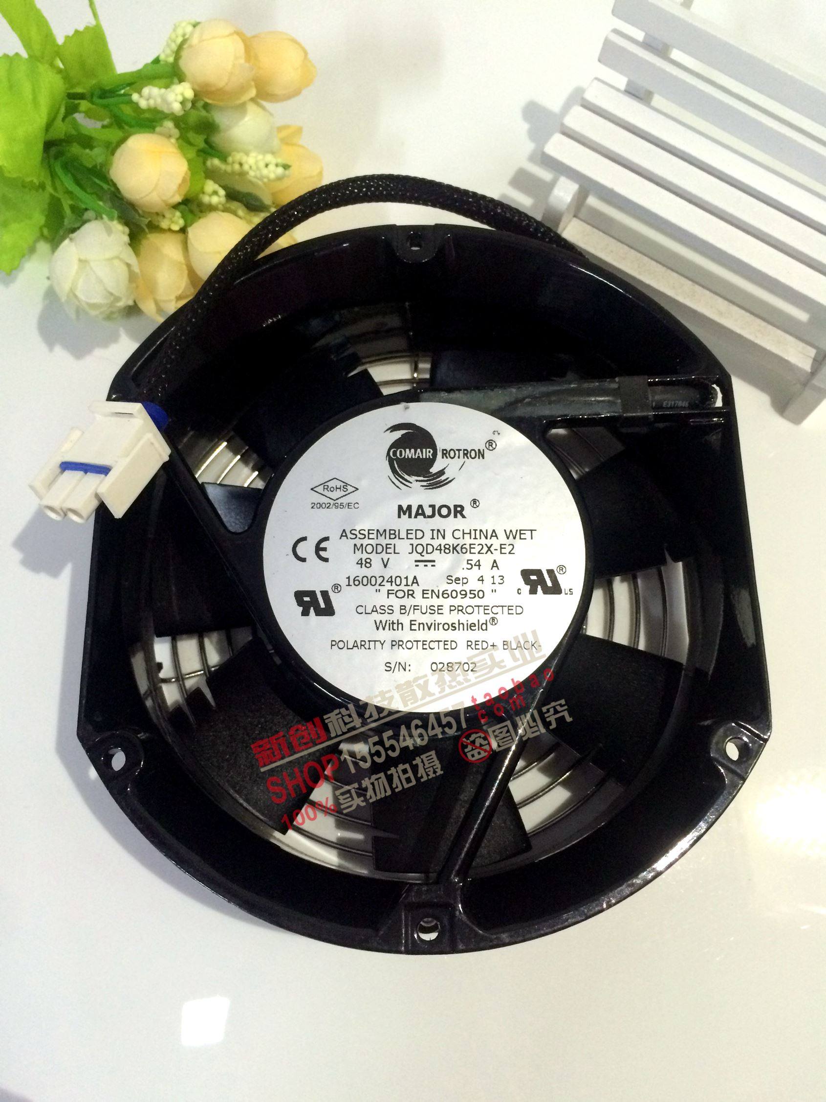 New COMAIR ROTRON JQD48K6E2X-E2 DC48V 0 54A ZTE FAN MACHINE-Taobao