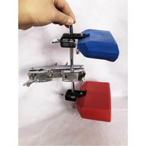 Plastic accompaniment professional cowbell muyu red stand cowbell clip clapper accessories drum band percussion instrument blue plastic