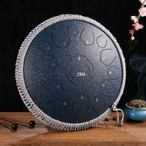2023 timbre navy blue tone inch 141315 steel tongue percussion instrument 14 ethereal 19 carbon steel hollow drum 15-tone drum
