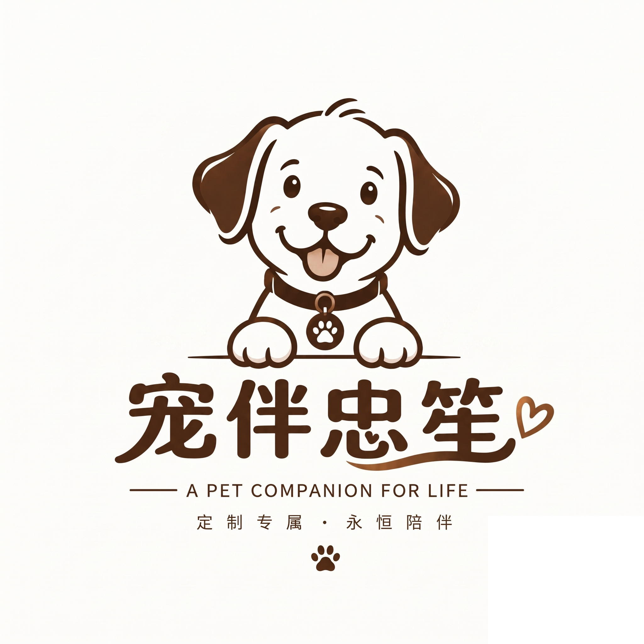 宠伴忠笙 PET的LOGO