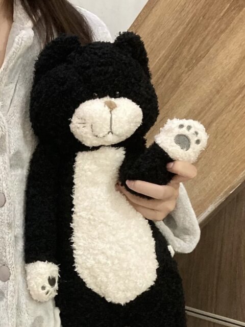 Vockoo Chami Cat Plush Doll Pillow Stuffed Toy Sleeping Doll Best Friend Girl Birthday Gift