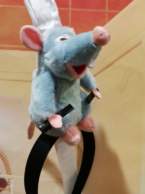 British Vockoo Ratatouille Plush Mouse Hairpin Hairband Creative New Year Birthday Gift