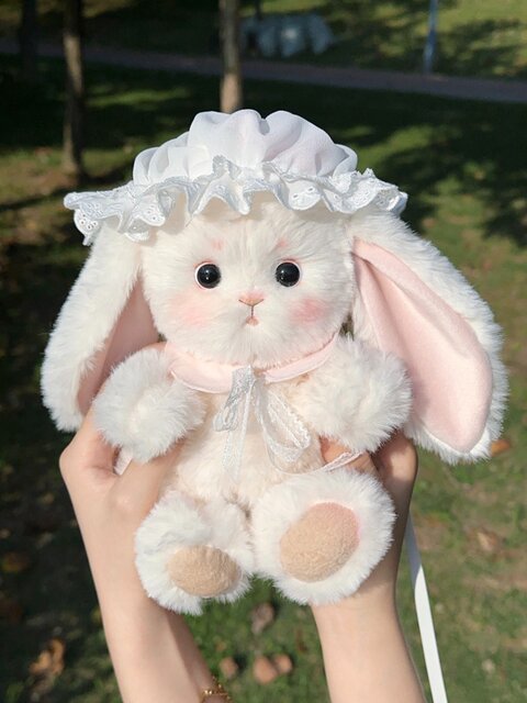 Lillian Lop-Eared Rabbit High-End Rabbit Plush Toy Comfort Doll Stuffed Toy Girl's Birthday New Year Gift