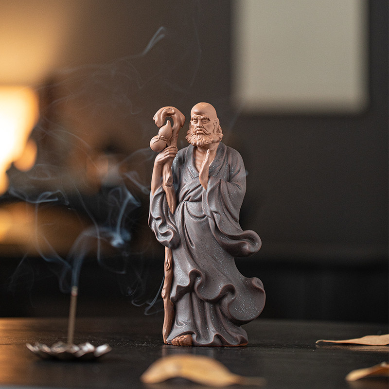 25年最火禅意茶宠推荐｜渡江达摩祖师陶瓷茶宠摆件真实测评-旅游-淘宝好物网