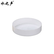 Sound of water pvc drain pipe accessories plugging cap accessories pipe cap embedded sleeve steel pipe protective cover pvc50 external plugging 50