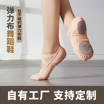 New elastic cloth dance shoes soft sole womens ballet cat claw shoes adult dance body yoga mens and womens exercise shoes