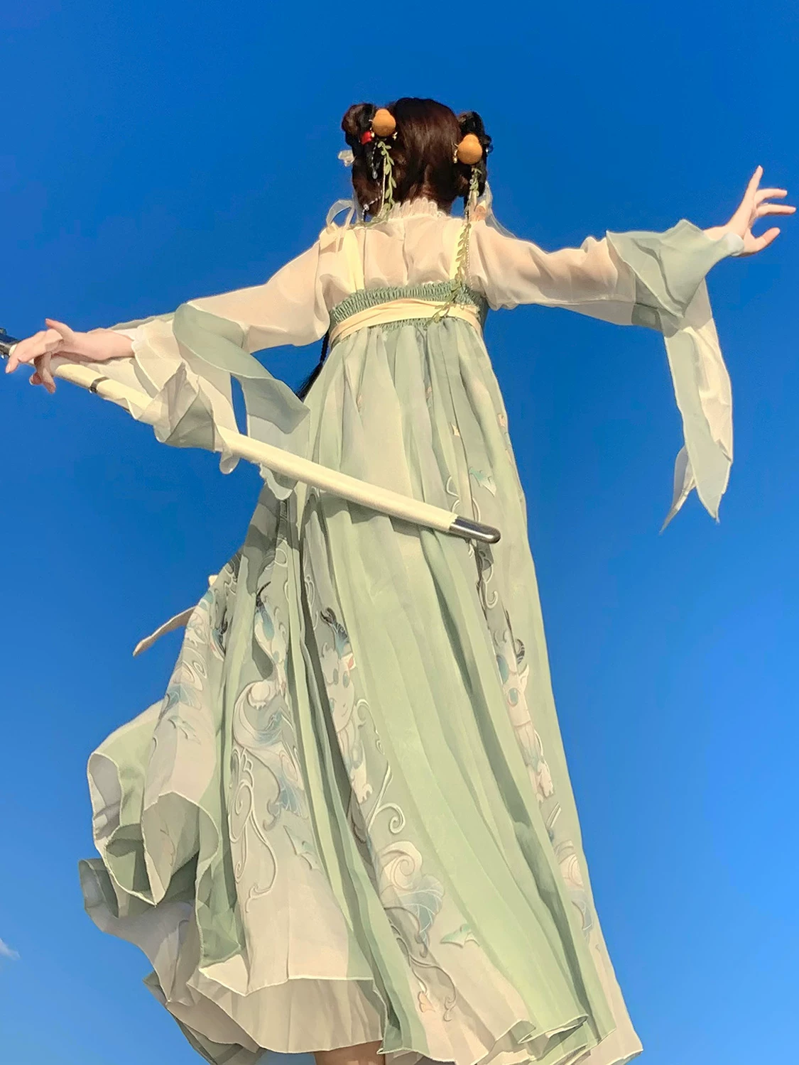 Genuine Hanfu, summer set, Chinese style