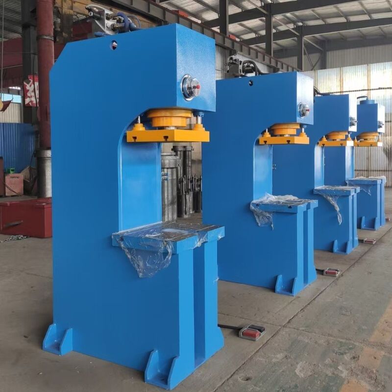 Single-Column C-Type Hydraulic Press Single-Arm Open-Type Straightening Machine for Round Steel, Electric and Manual Pressure Machine, Four-Column Single-Column C-Type Hydraulic Press Single-Arm Open-Type Straightening Machine for Round Steel, Electric and Manual Pressure Machine, Four-Column