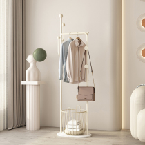 German coat rack floor-standing bedroom cream style clothes rack home light luxury high-end practical good-looking clothes storage rack