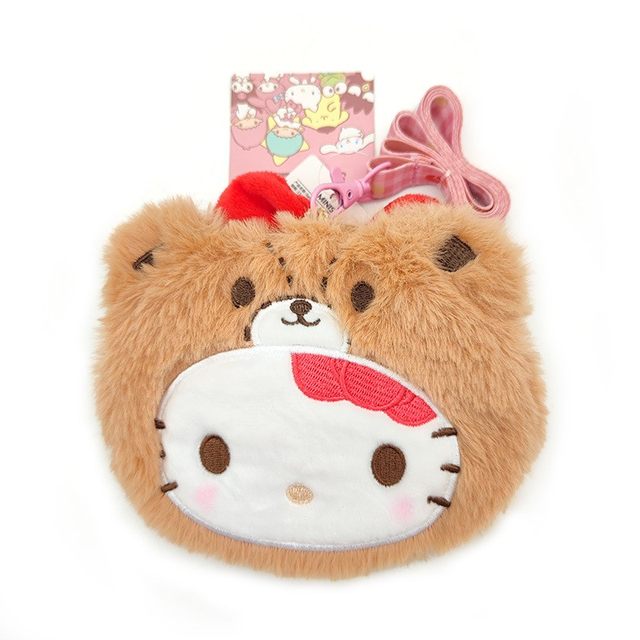 ຖົງກ້ອງ CCD hellokitty cat mini storage bag card holder coin purse cartoon cute headphone bag pendant