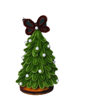 Mini Twist Stick Christmas Tree Diy Handmade Material Bag Send Girlfriend Ritual Feel Gift Desktop Pendulum 3088