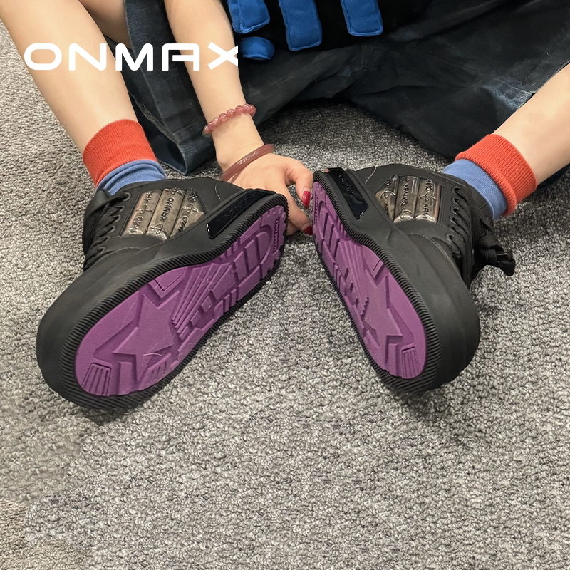 Fan Chengcheng с такой же маленькой парусной лодкой onmax, черные спортивные кроссовки star на толстой подошве от бренда national tide для мужчин и женщин, лето 2025 Изображение 1